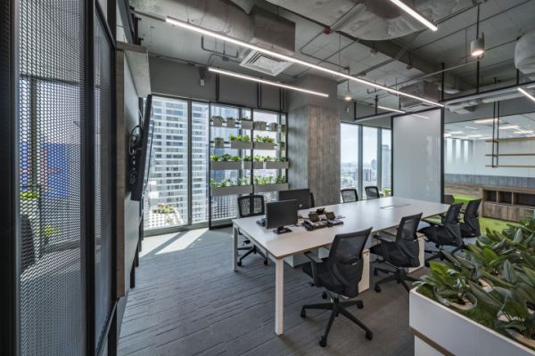 關于上海辦公室設計中裝飾品的選擇