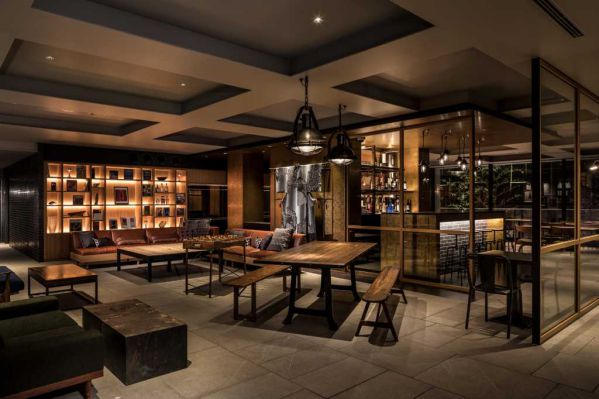 辦公室設(shè)計打造的凜然酒吧